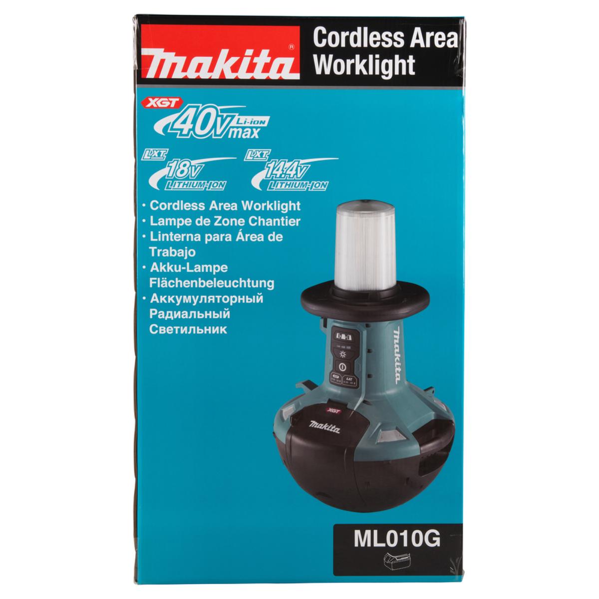 Makita LED-Flächenbeleuchtung XGT - 40V max.• 230V - 550 lx - 5.500 lm - ML010G