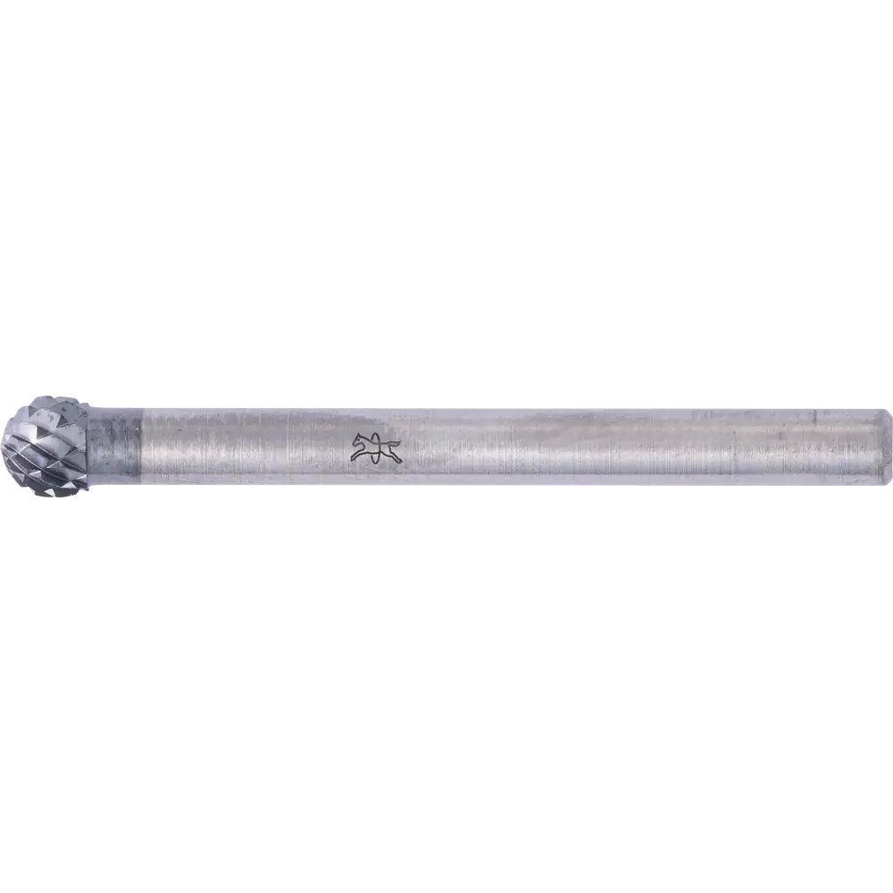 PFERD TOOLS Hartmetall Hochleistungsfrässtift Kugel KUD Ø 04x03mm Schaft-Ø 3mm Z3P HICOAT beschichtet für die Feinbearbeitung