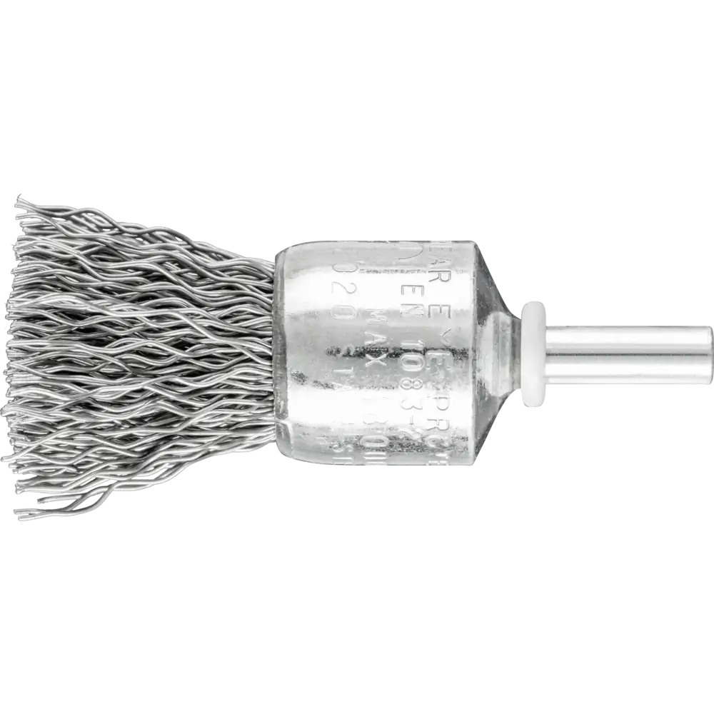 PFERD TOOLS Pinselbürste ungezopft PBU 20mm Schaft6 mm Stahl-Draht 0,50