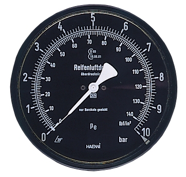 ELMAG Druckmanometer 0-10 bar '600'