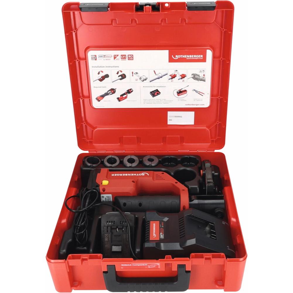 ROTHENBERGER ROMAX COMPACT III Set RFZ16-20-25-32, 2Ah, EU, AMPShare