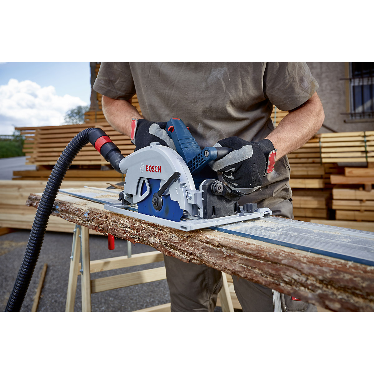 Bosch Akku-Kreissäge BITURBO GKS 18V-68 GC