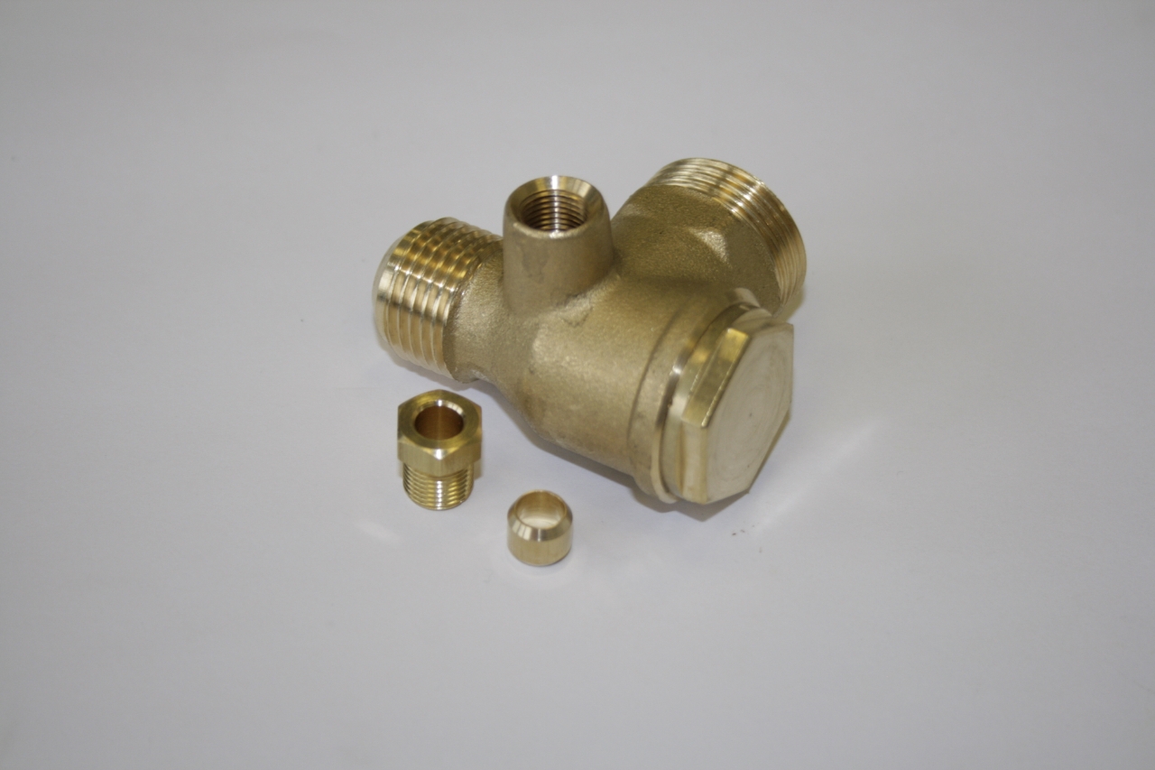 ELMAG Rückschlagventil VITON Kessel: AG 3/4'