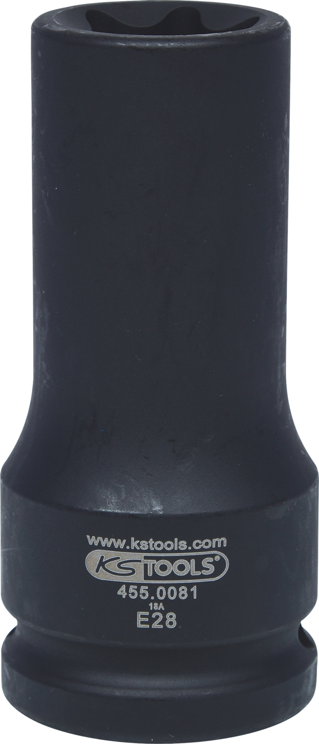 KS Tools 3/4" Kraft-Stecknuss Torx, lang, E28