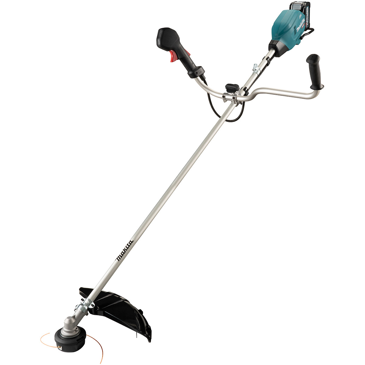 Makita Akku-Freischneider 40V , Zweihandgriff / 4,0 Ah, 1 Akku + Ladegerät - UR006GM101