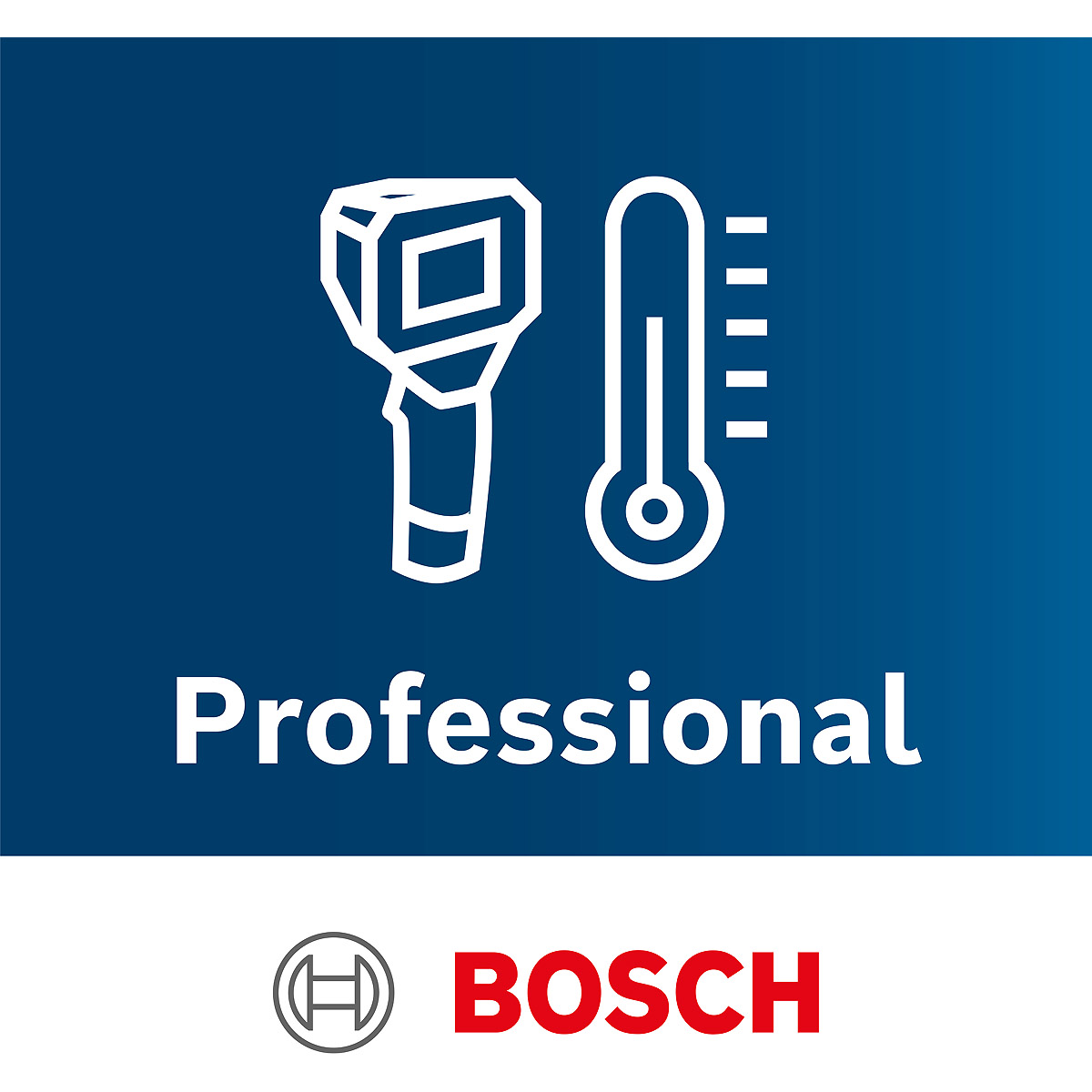 Bosch Thermodetektor GIS 1000 C, mit Akku-Adapter
