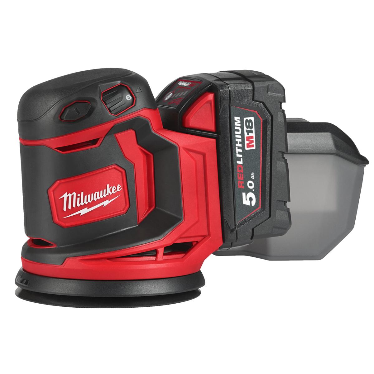 Milwaukee Akku Exzenterschleifer M18 BOS125-502B