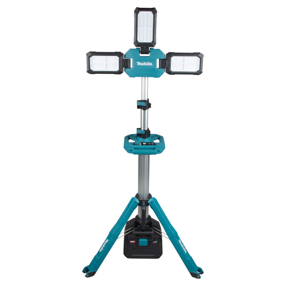 Makita Akku-LED-Baustrahler XGT 40V max. LXT 18V 1.100-15.000 lm 400-5.000 lx IP56