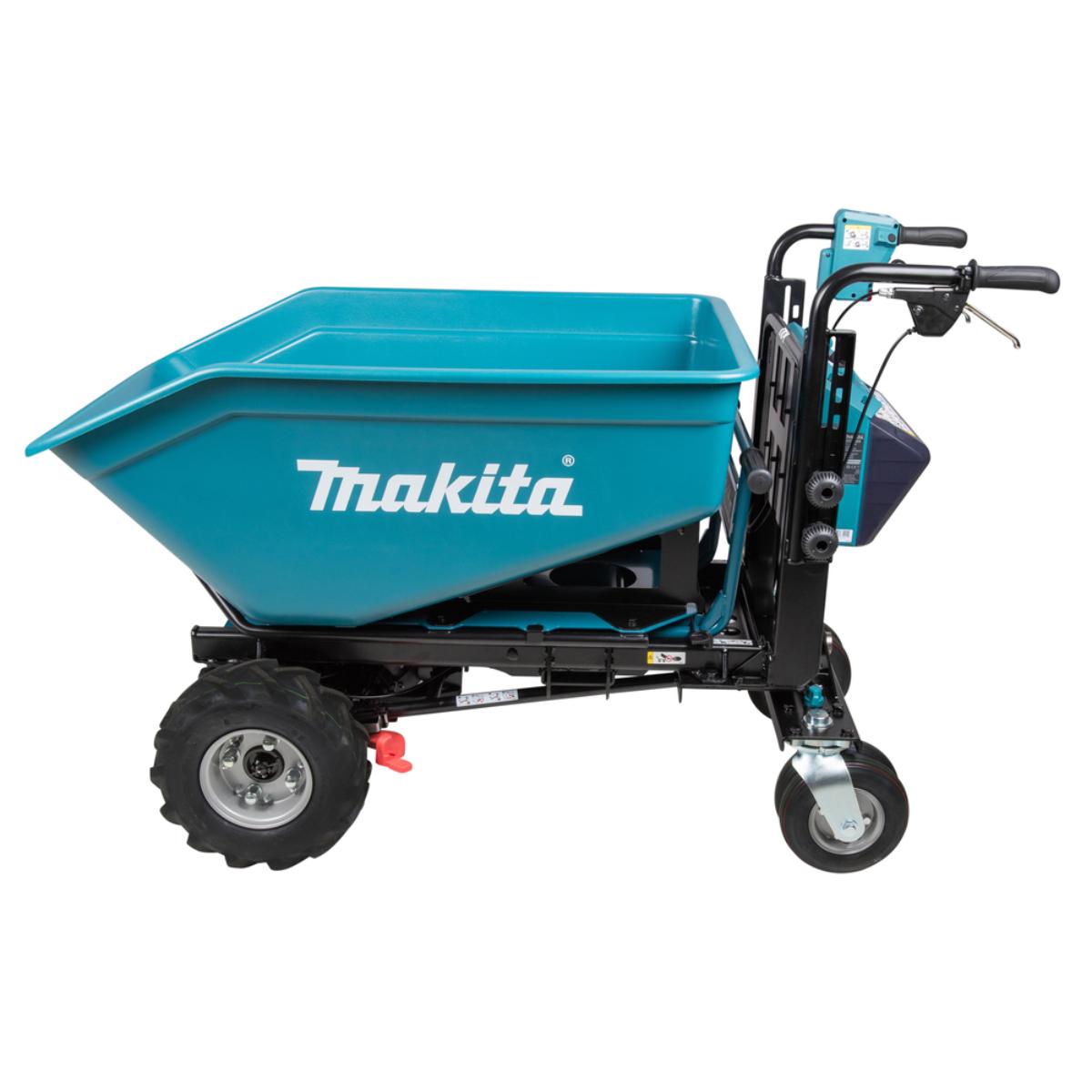 Makita Akku-Schubkarre 2x18V - 300 kg - 0-1,5/3,5 km/h - DCU602Z