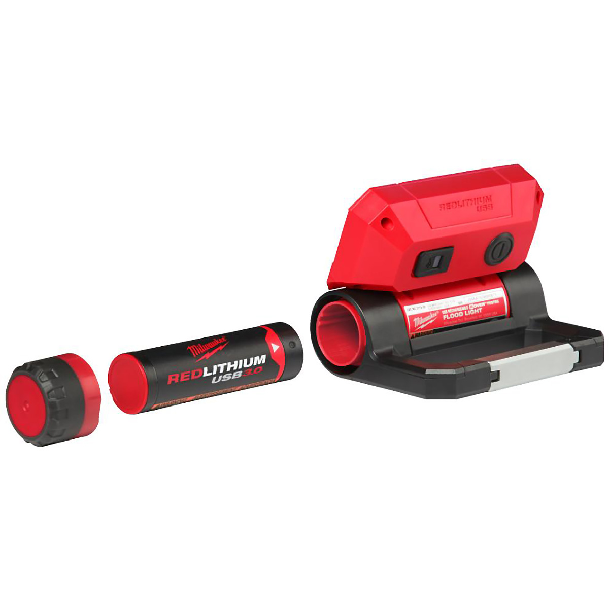 Milwaukee USB-Akku-Strahler - Leuchte L4FFL-301