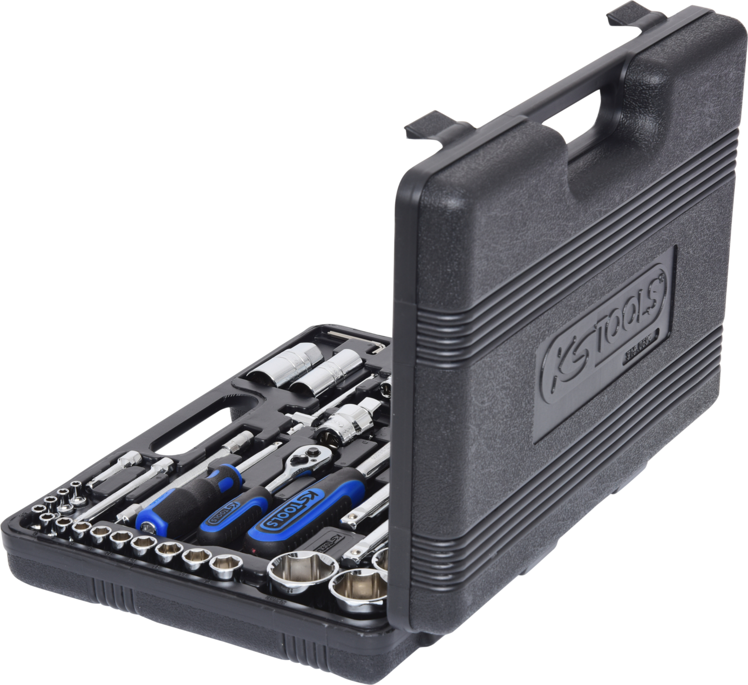 KS Tools 1/4"+1/2" CHROMEplus Steckschlüssel-Satz, 94-tlg