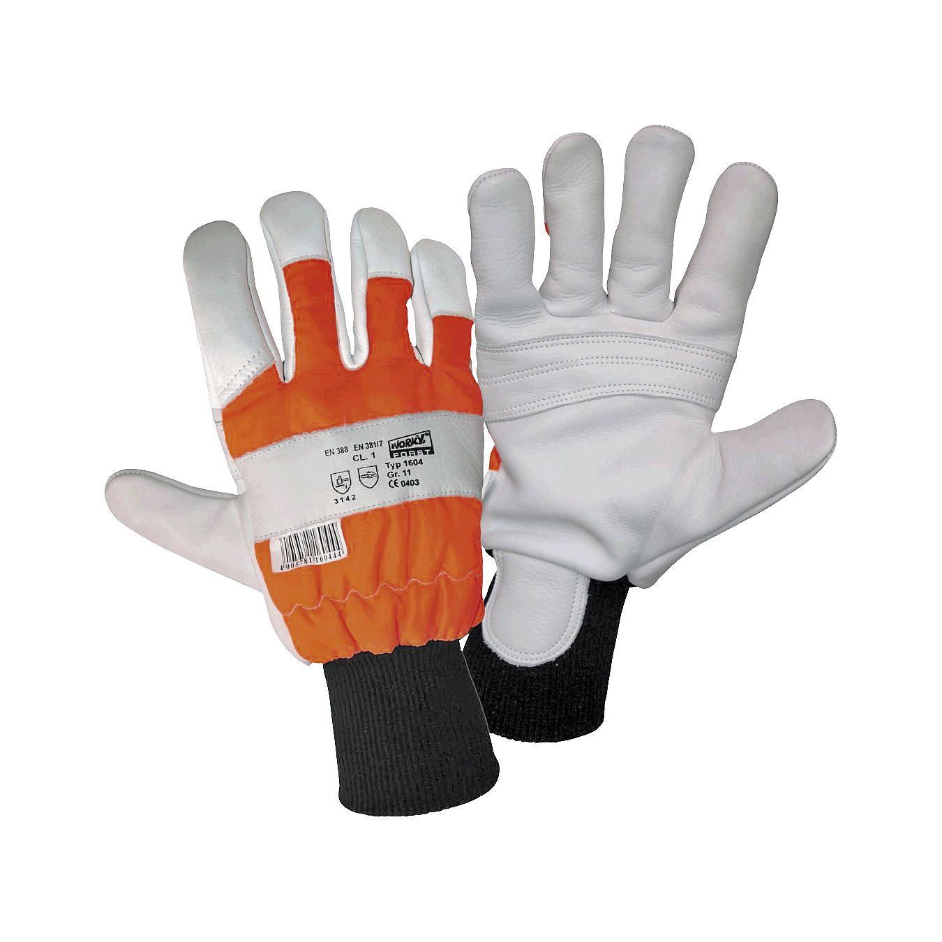 Schnittschutzhandschuhe orange