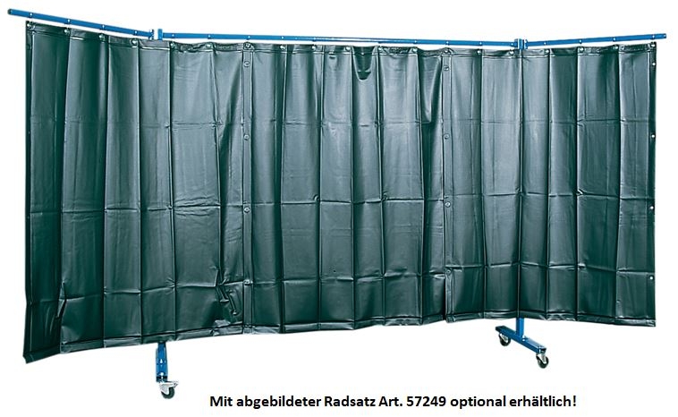 ELMAG Schweißerschutzwand 3-teilig,