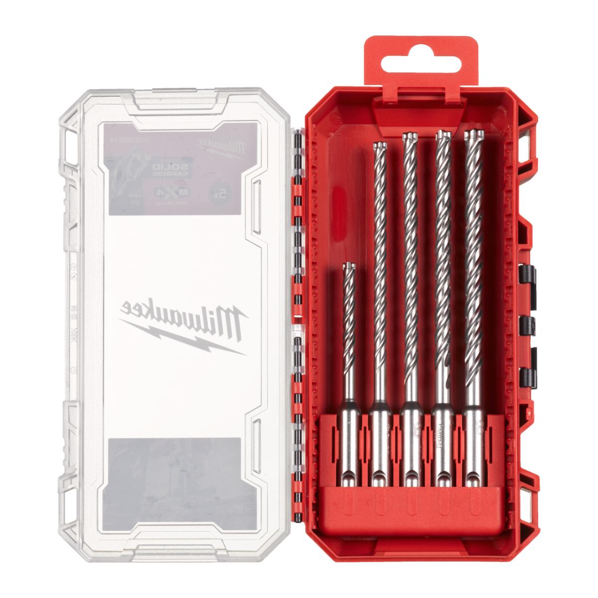 Milwaukee Hammerbohrer MX4 5-teiliges Set MX4 SDS-Plus
