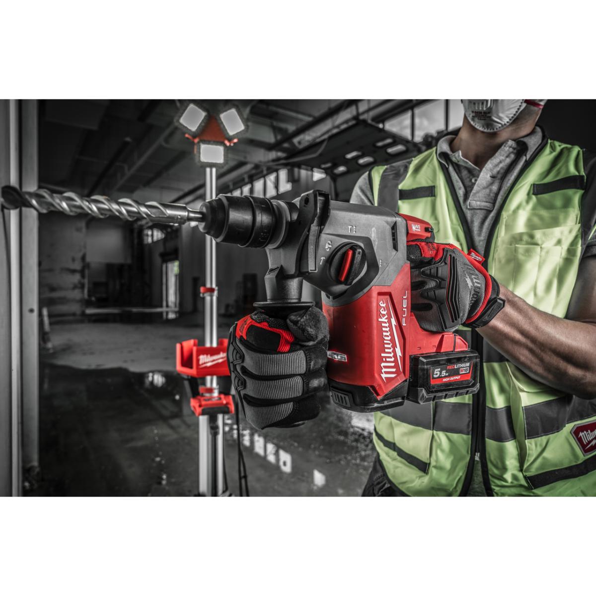 Milwaukee Akku-Kombihammer SDS-Plus M18 FHX-0X