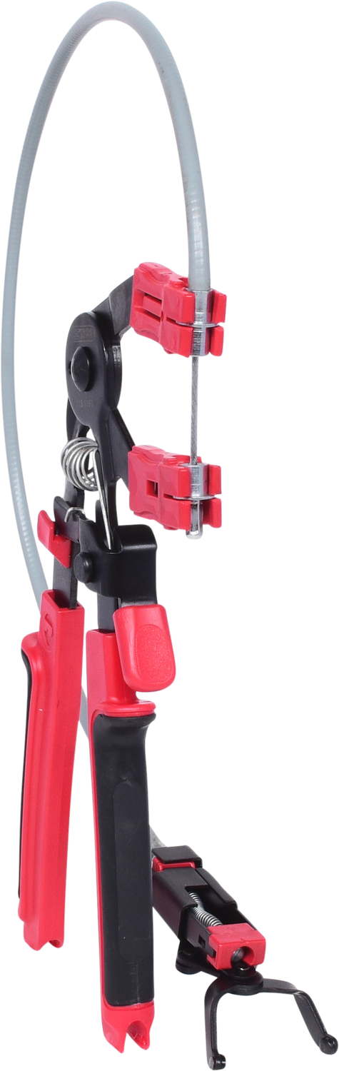 KS Tools Kraftstoffleitungs-Zange mit Bowdenzug für Schnellkupplungen