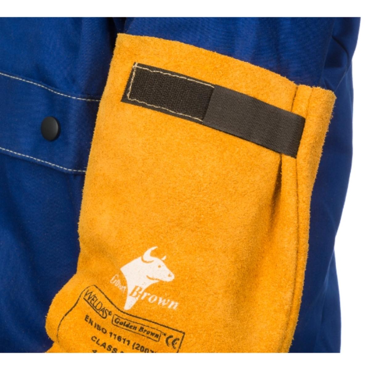 ELMAG Schweißerschutz Ärmel Golden Brown WELDAS 44-2321 XL