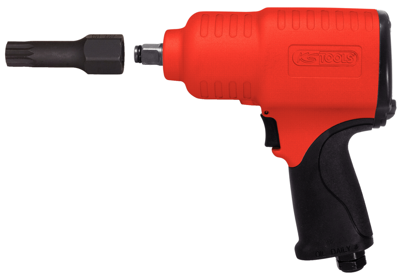 KS Tools 1/2" Spezial-Kraft-Bit-Stecknuss-Satz Vielzahn, 7-tlg M14-M18