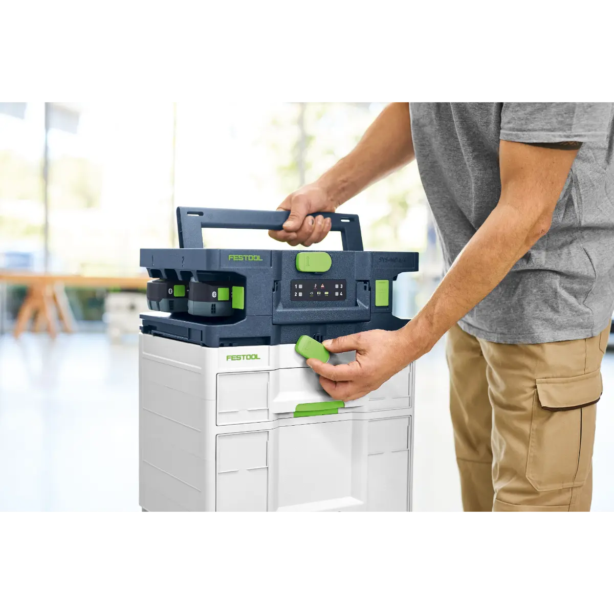 Festool Schnellladegerät SYS-MC 6/4