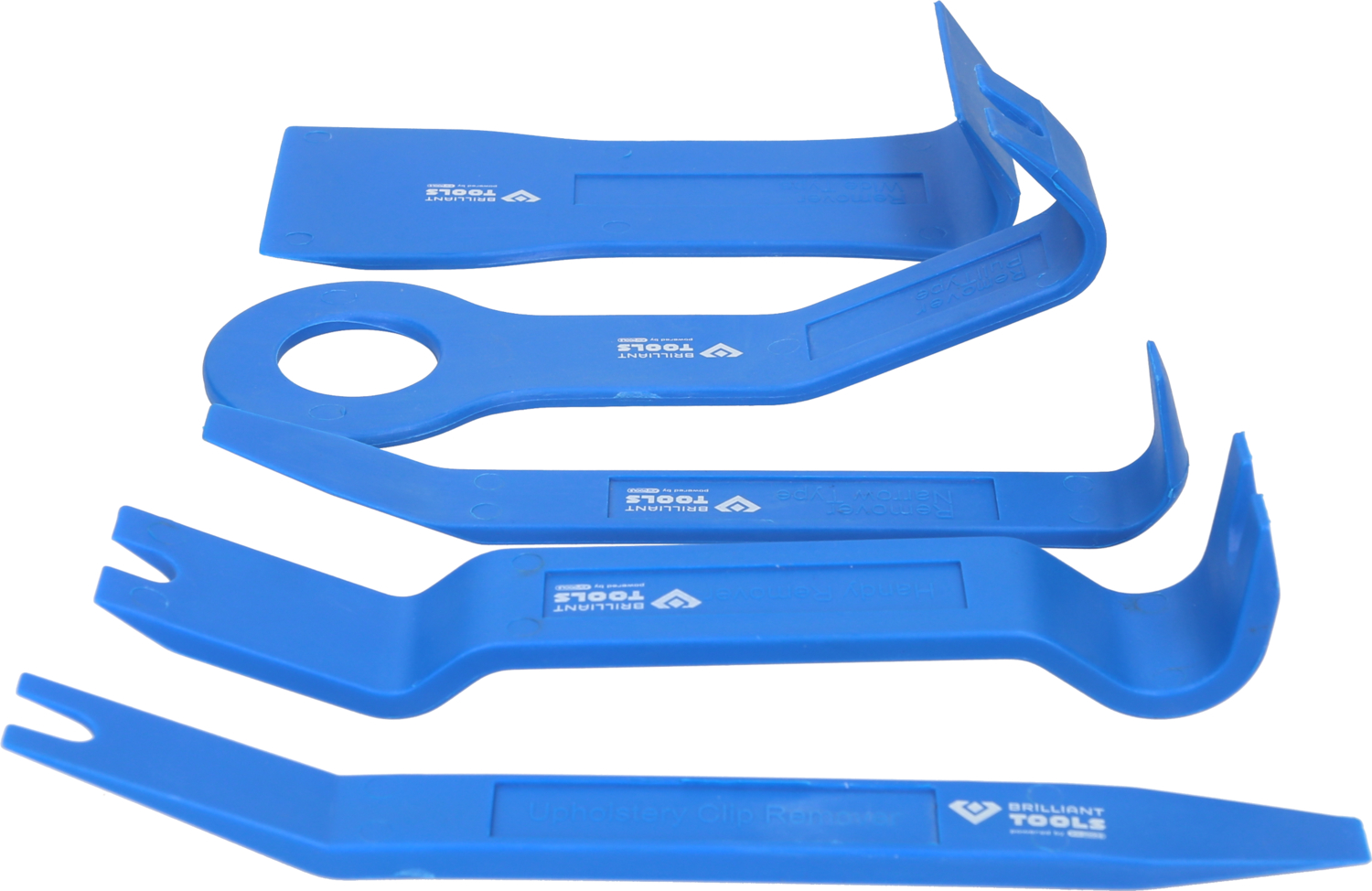 Brilliant Tools Zierleistenkeile-Satz, 5-tlg - BT511035
