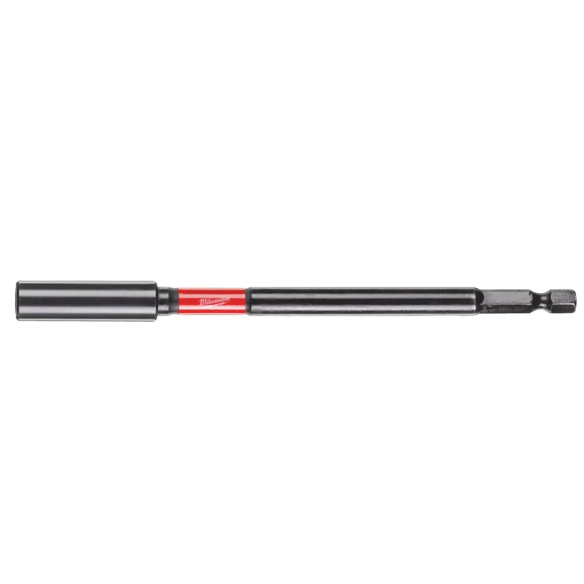 Milwaukee SHOCKWAVE Magnetbithalter 1/4" Hex 75 mm mit Führungshülse