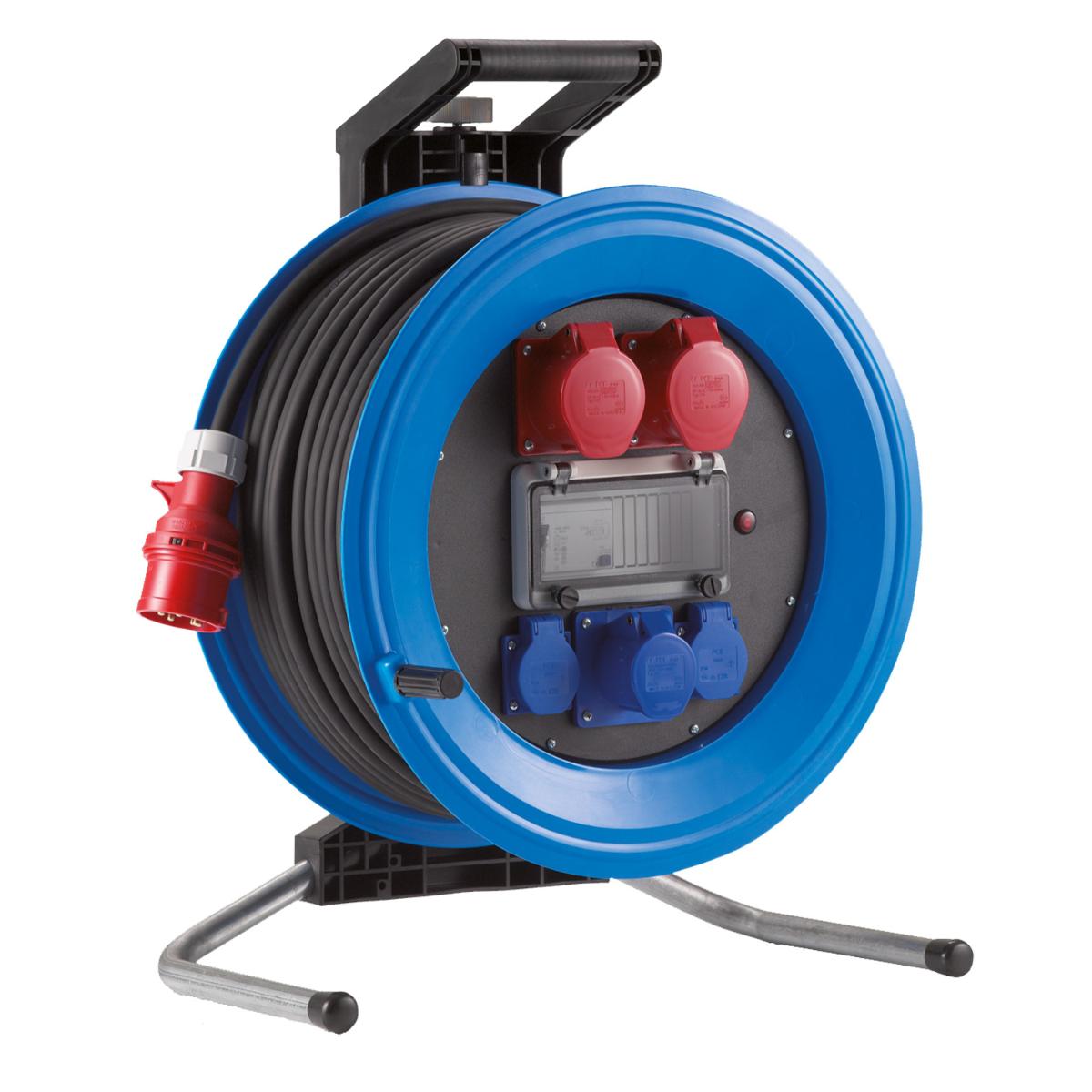HEDI Kunststoff-Kabeltrommel Professional Plus Ø 450 mm, 16A-Ausführung