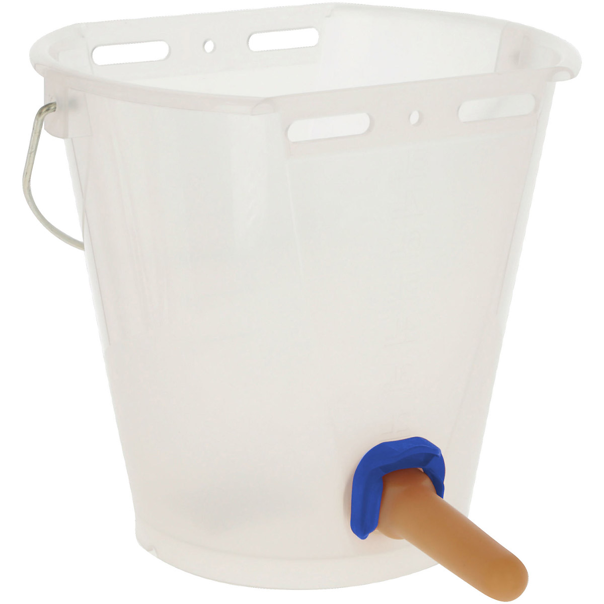 Kerbl Tränkeeimer mit Ventil FixClip New Generation 8l