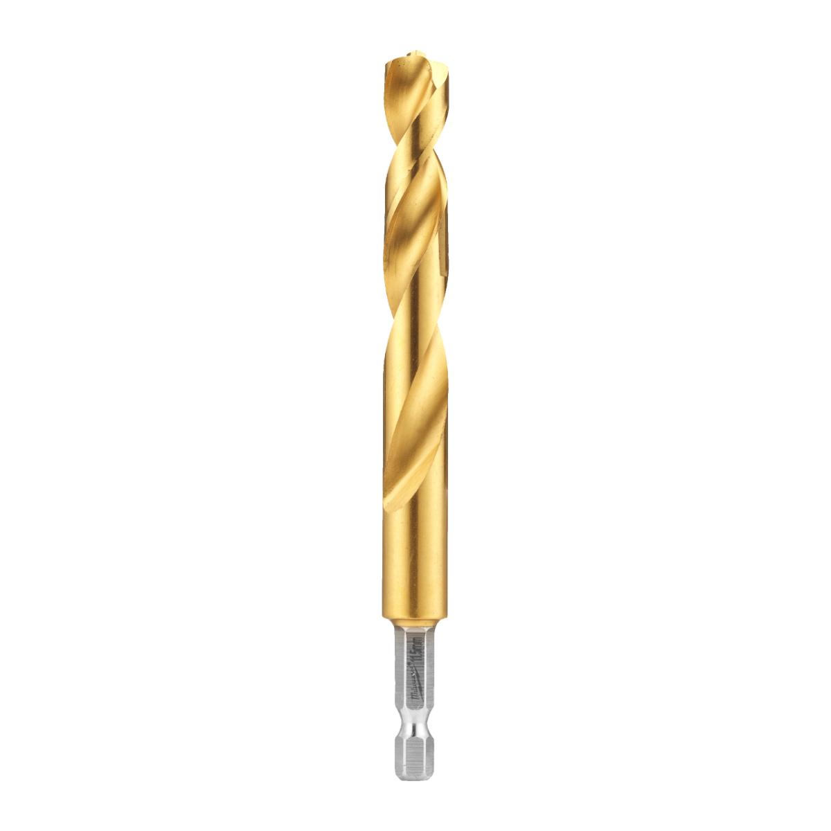 Milwaukee Metallbohrer SHOCKWAVE HSS-G TiN 11,5mm - RED HEX -5 Stück