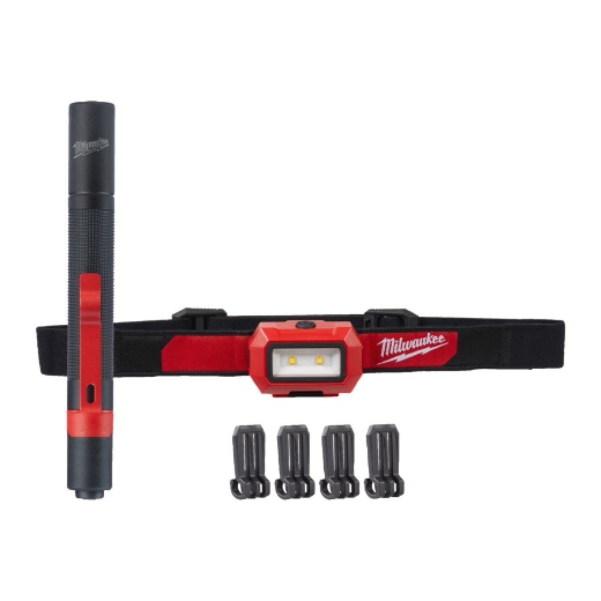 Milwaukee HL2IPL-LED Akku-Arbeitsleuchten Set