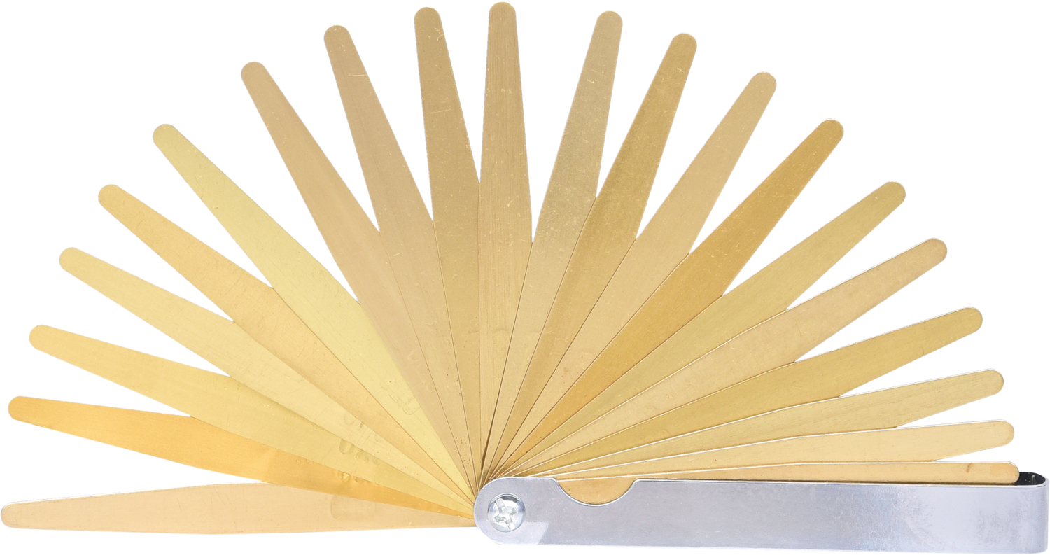 KS Tools Antimagnetische Messing-Fühlerlehre