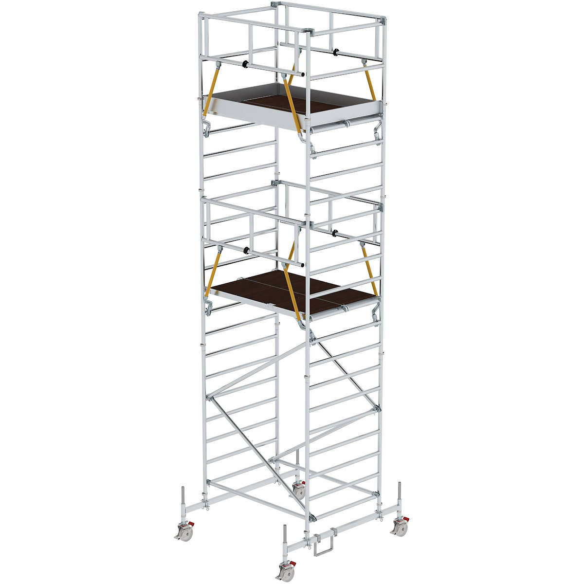 Munk Rollgerüst SG 1,35 x 1,80 m mit Fahrbalken & Doppel-Plattform