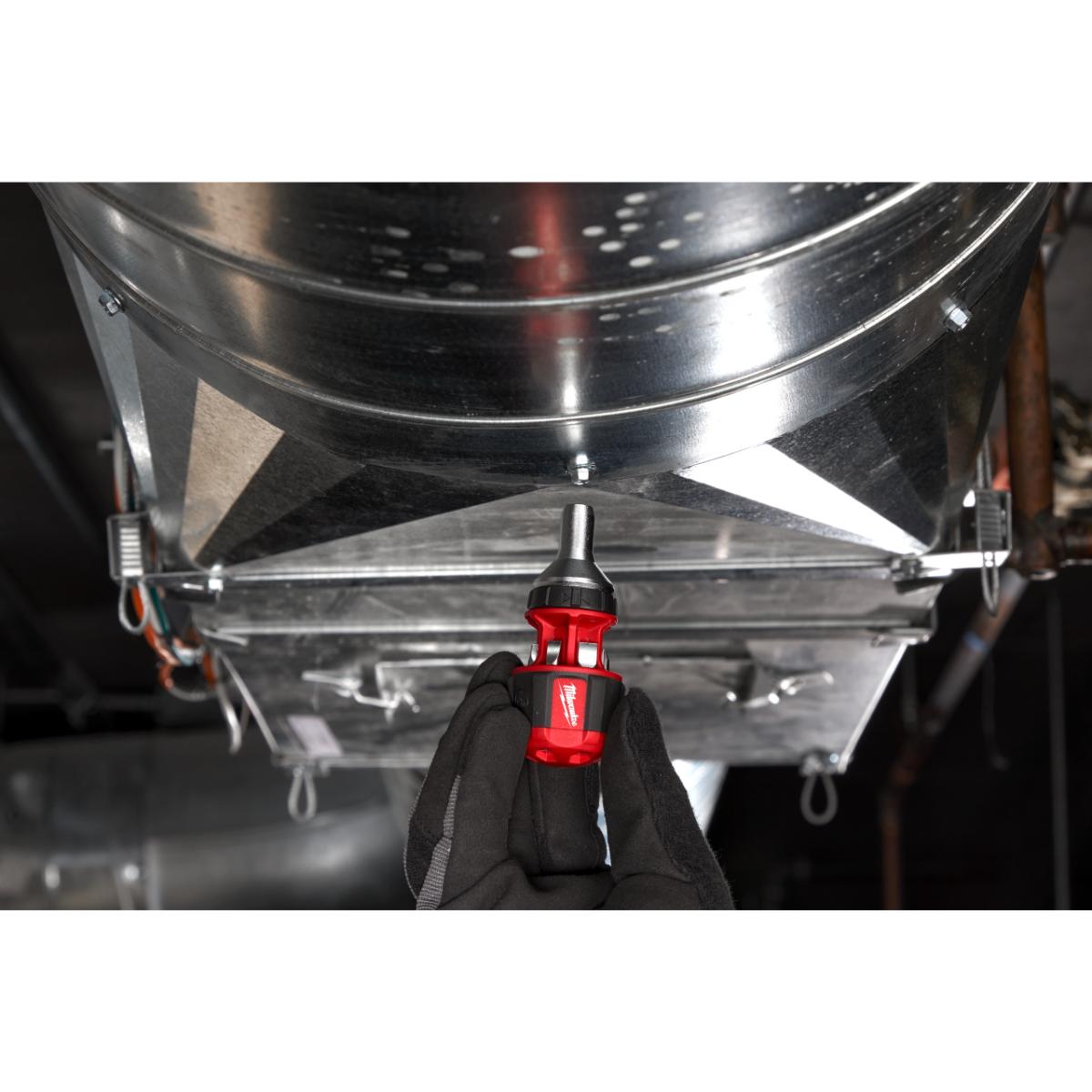 Milwaukee - 8-in-1 Multi-Bit Schraubendreher Stubby mit Ratschenfunktion