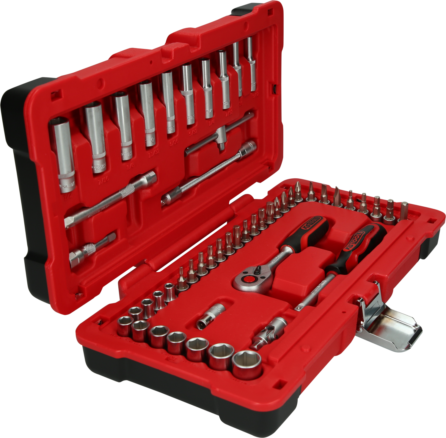 KS Tools 1/4" Steckschlüssel-Satz, 52-tlg