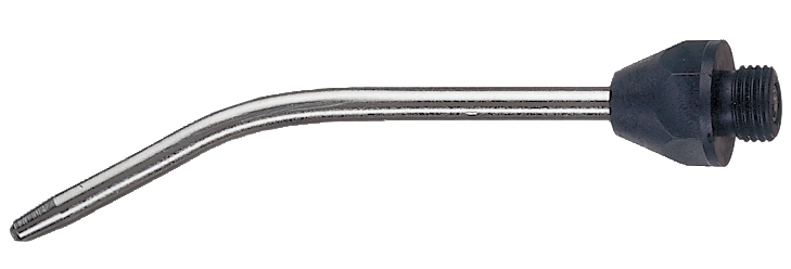 ELMAG Verlängerungsdüse, gebogen (Stahl, vernickelt)