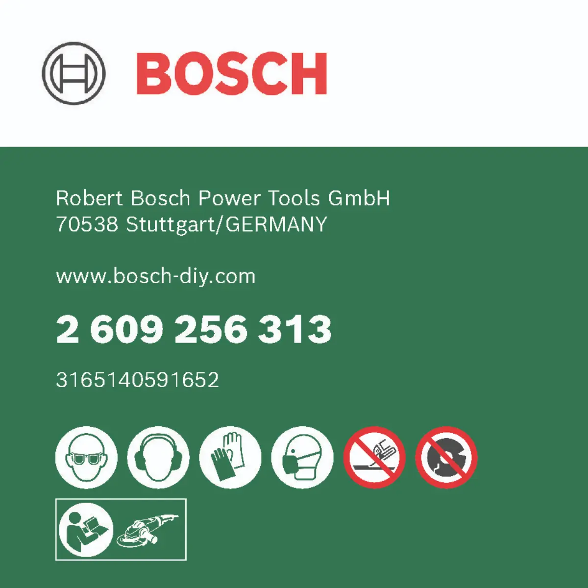 Bosch Trennscheibe gekröpft, Metall D= 230 mm