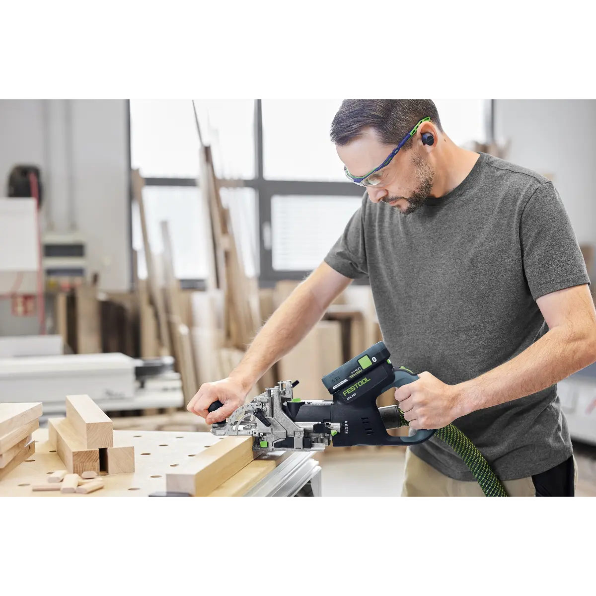 Festool Akku-Dübelfräse DOMINO DFC 500 E-Basic