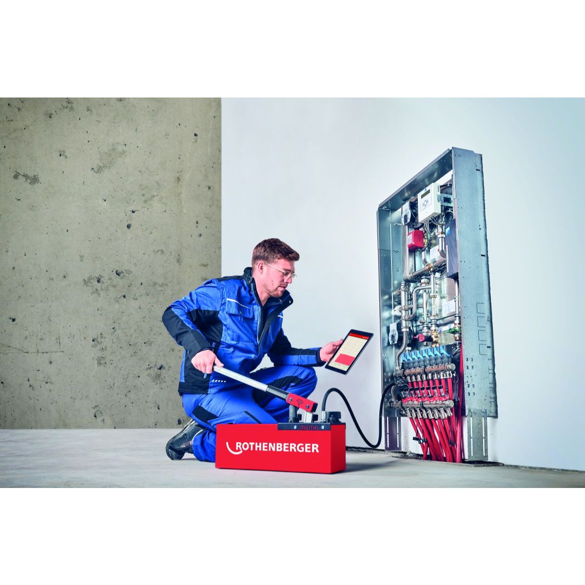 ROTHENBERGER RP 50 digitale Prüfpumpe