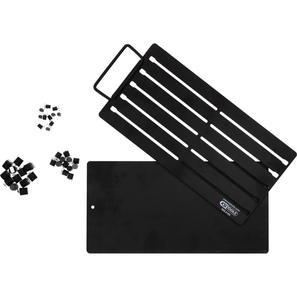 KS Tools Magnetisches Stecknuss-Ordnungssystem, 38-tlg