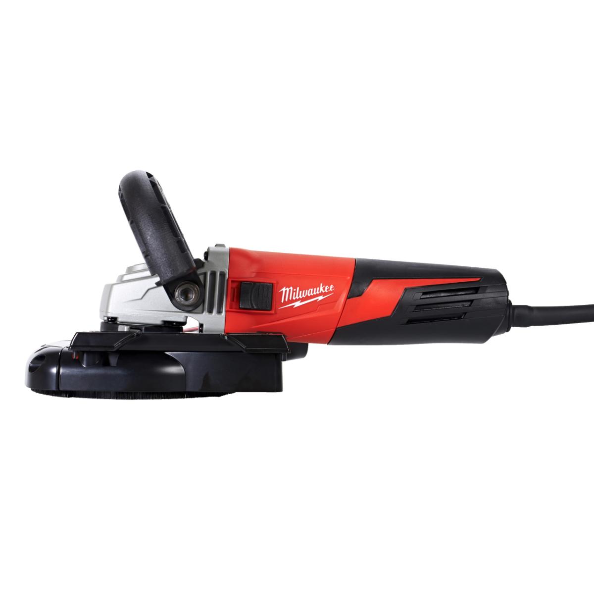 Milwaukee Winkelschleifer mit Absaughaube Schleifen AGV15-125XCDEG-SET