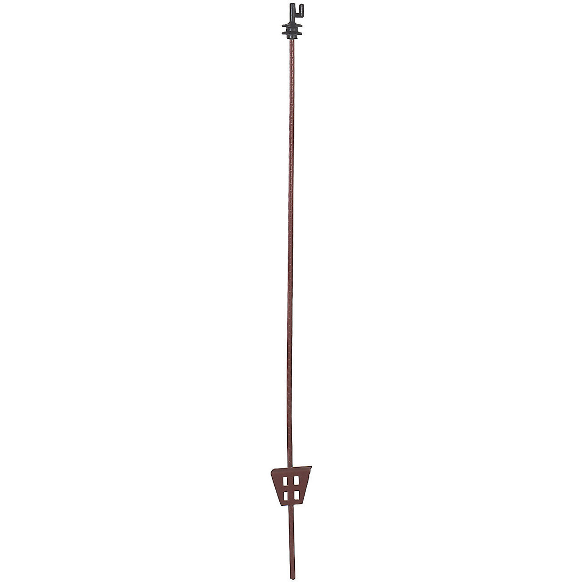 Kerbl Federstahlpfahl oval 107cm mit Kopfisolator