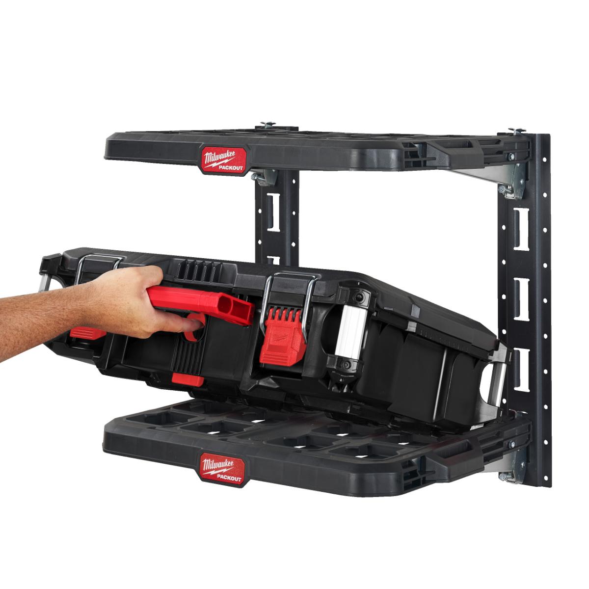 Milwaukee PACKOUT Schienensystem-Set zur Wandmontage