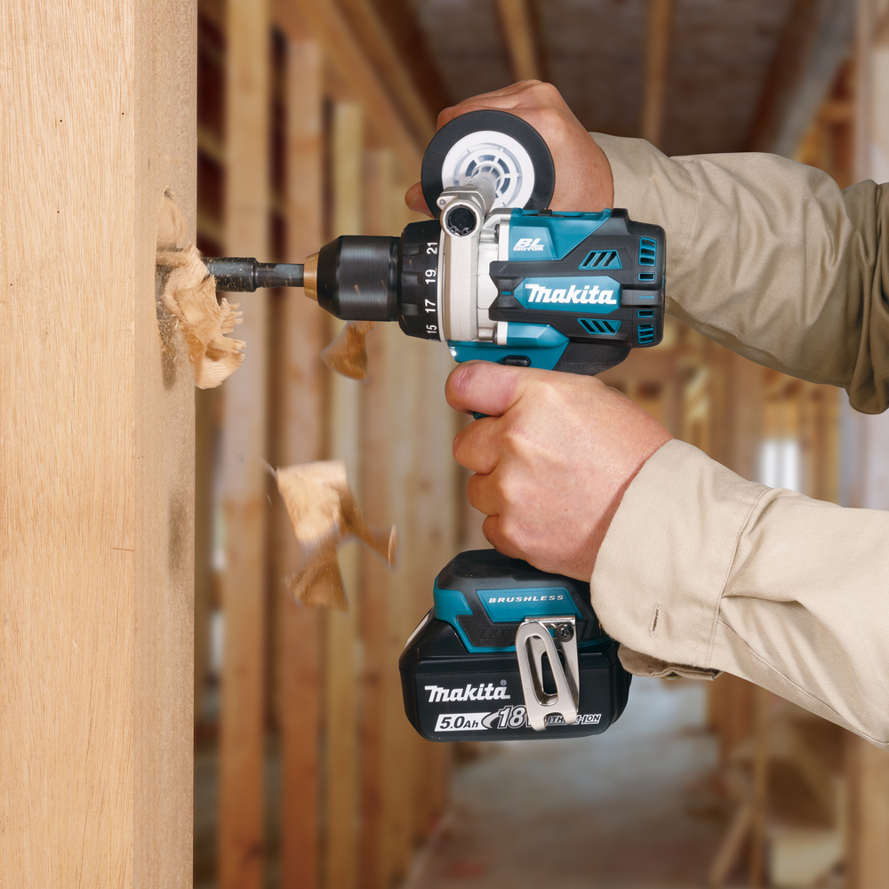Makita Akku-Bohrschrauber LXT 18V DDF492 + 3x Akku + Ladegerät im MAKPAC - DDF492RG3J