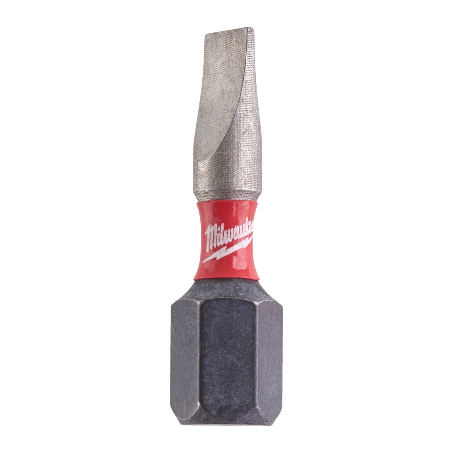 Milwaukee - BIT SL 0,6X4,5 25MM SHOCKWAVE, 2 Stück