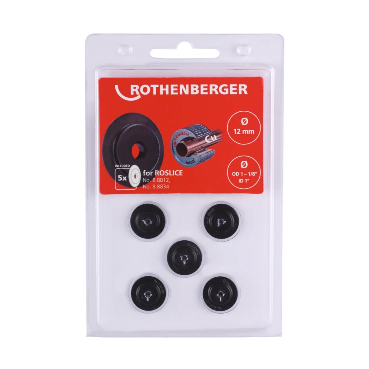 ROTHENBERGER Schneidrad für ROSLICE 1.1/8 Zoll - 5 Stück