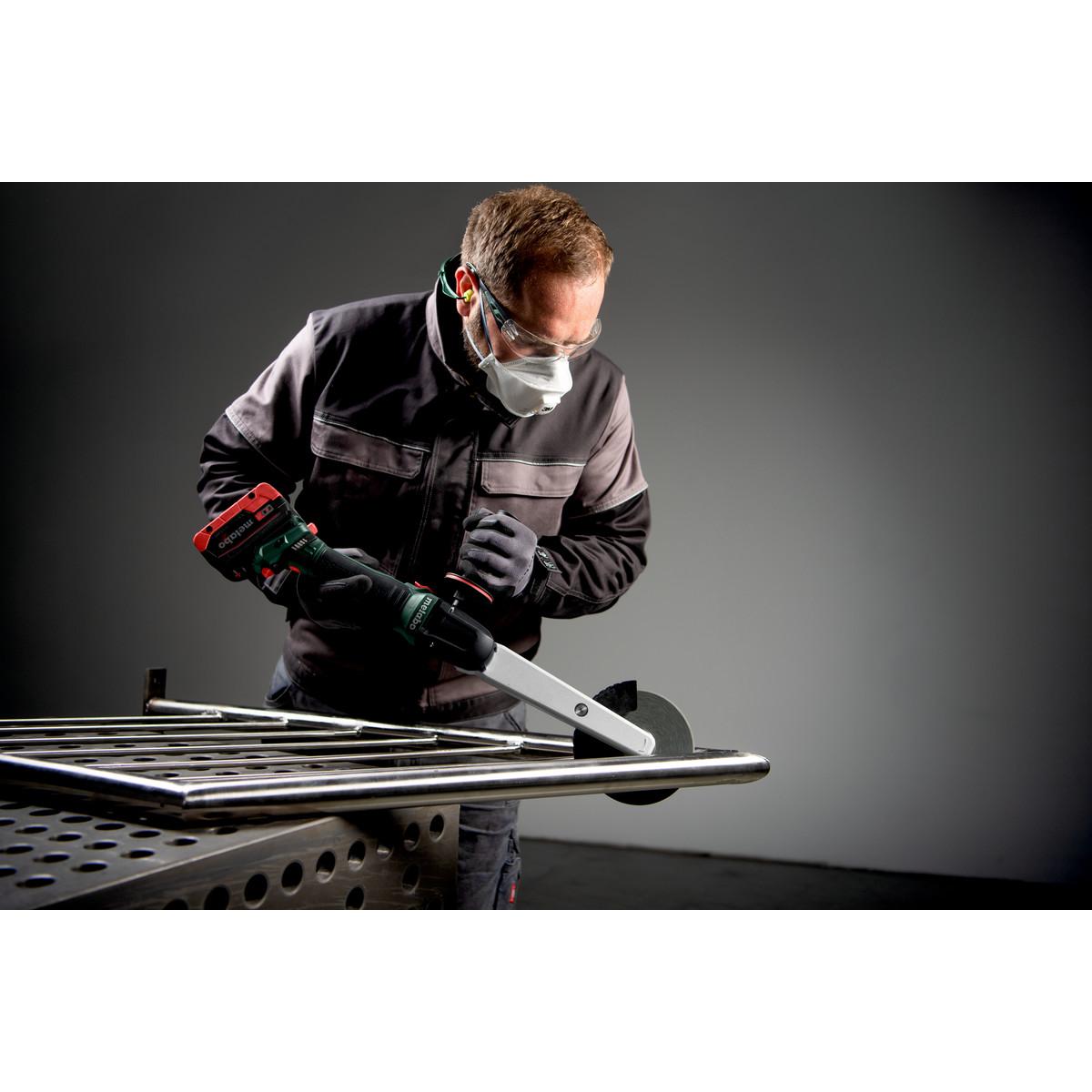 Metabo Akku-Kehlnahtschleifer KNSVB 18 LTX BL 150, metaBOX 185 XL