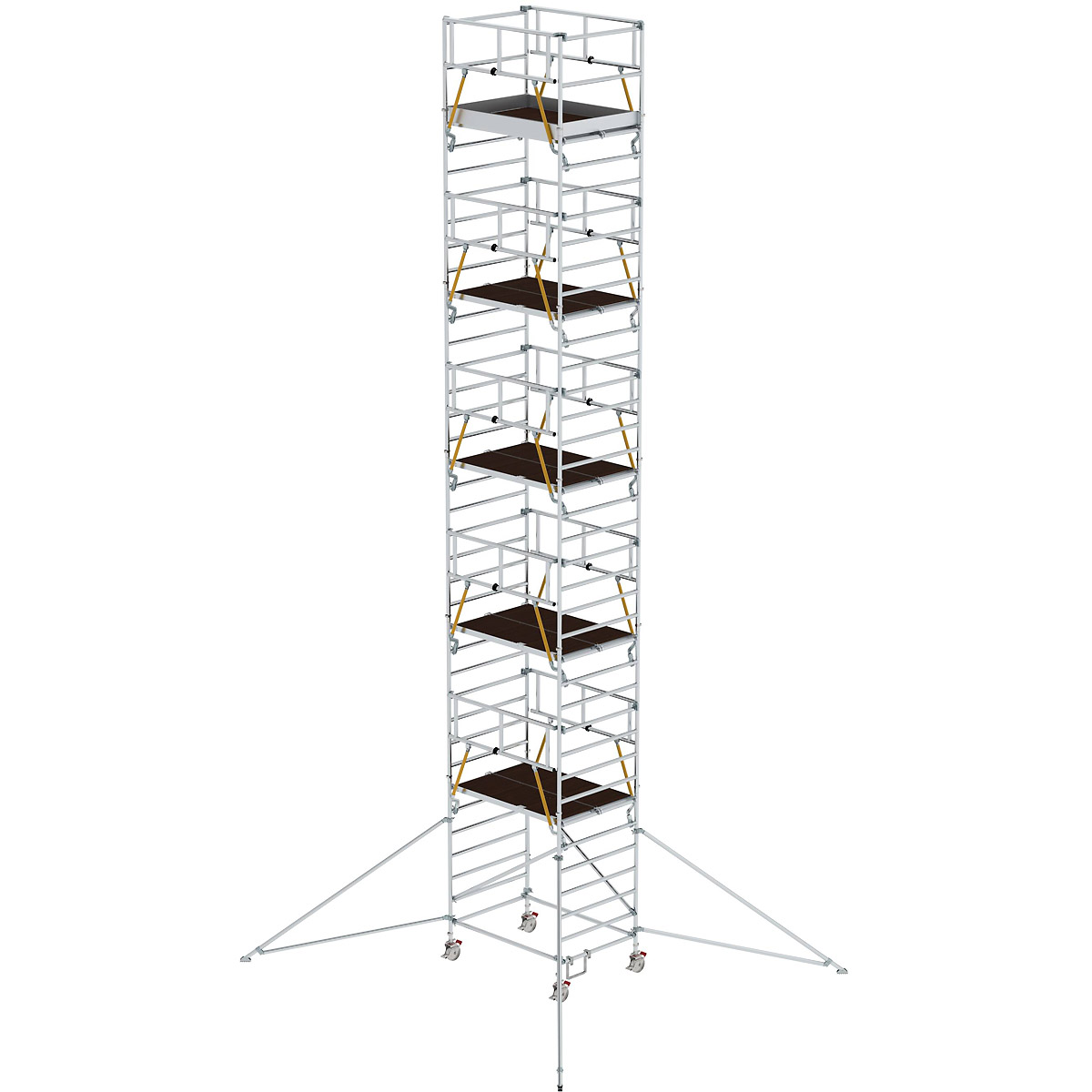 Munk Rollgerüst SG 1,35 x 1,80 m mit Ausleger & Doppel-Plattform