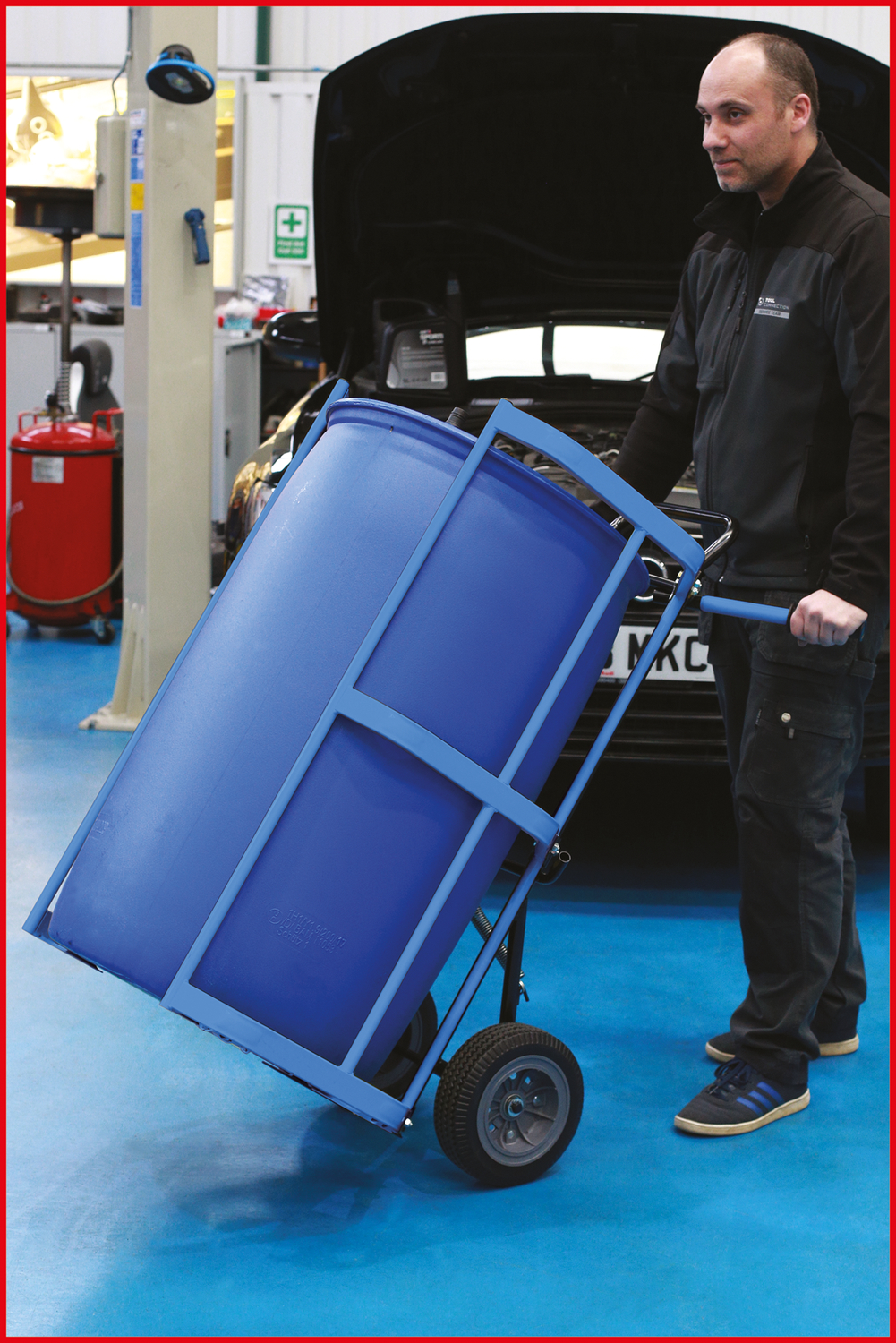 KS Tools Räder-und Fasswagen, 280kg