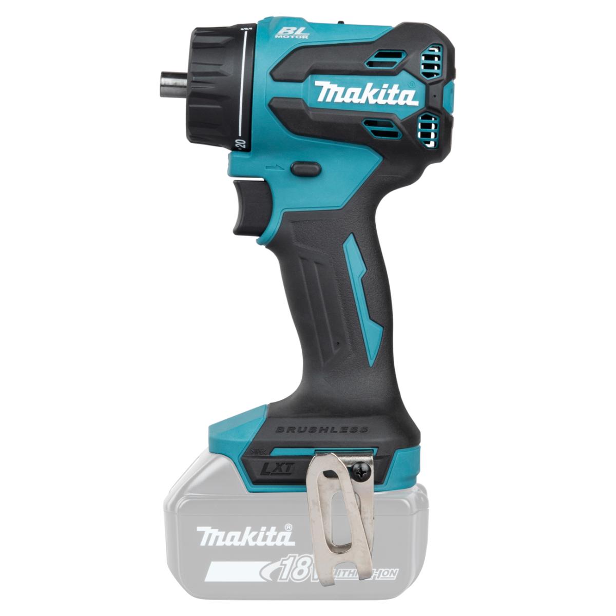Makita Akku-Bohrschrauber mit Wechselkopfsystem mit 1x Bohrfutter 13 mm LXT 18V - DDF491Z