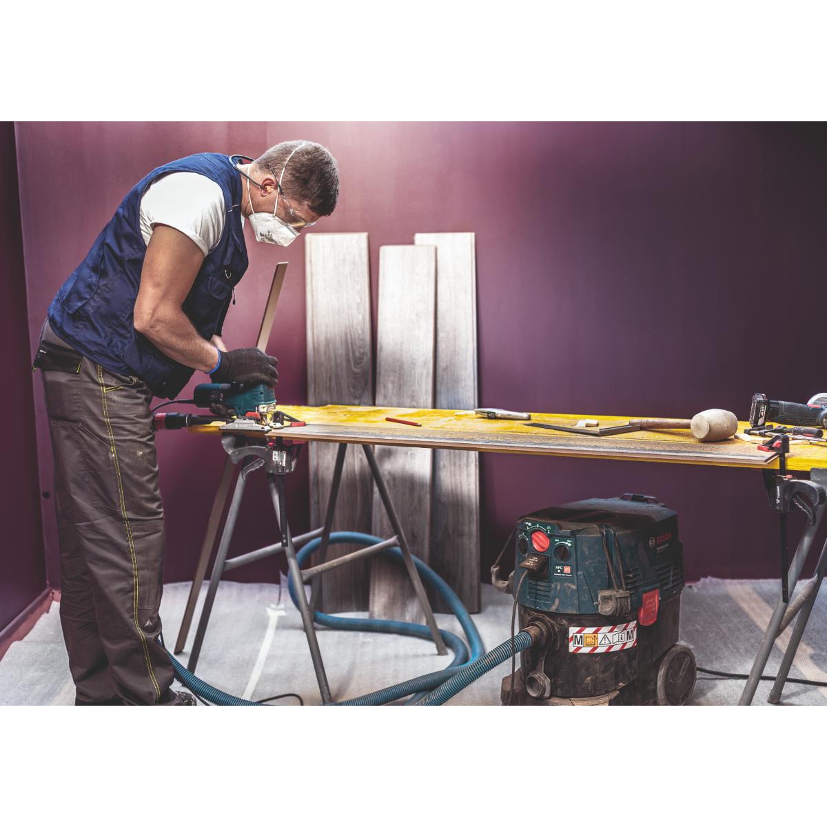Bosch EXPERT ‘Laminate Clean’ T128 BHM Stichsägeblatt, 3 Stück