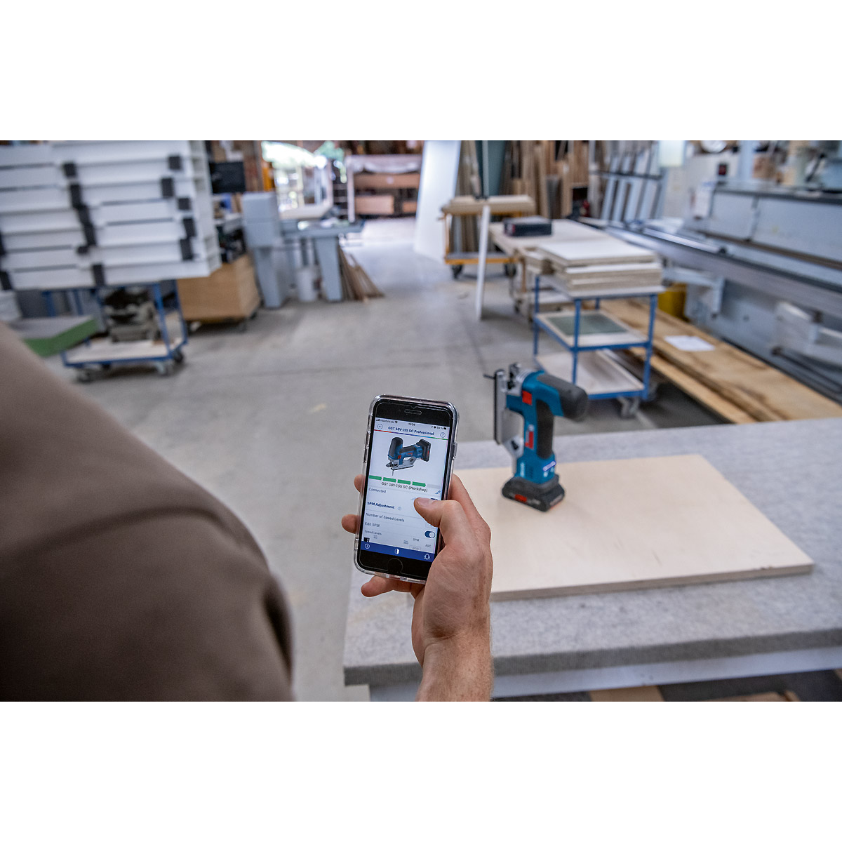 Bosch Akku-Stichsäge GST 18V-155 SC